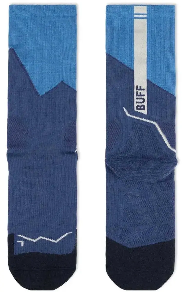 Buff Merino Mw Crewsokken - Blauw - EU 39-41 - afbeelding 3 van 6