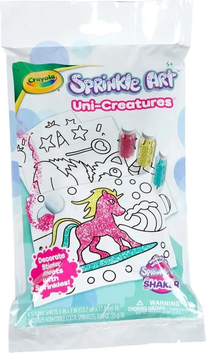 Crayola Sprinkle Art Kit Uni Creatures