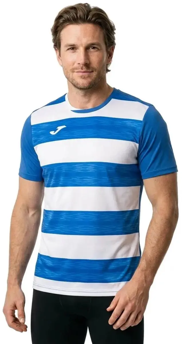 Joma Europa Vi T-shirt L - Royal/White - afbeelding 2 van 2