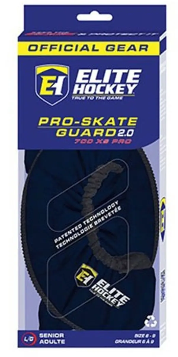 Elite Pro Schaatsbeschermer IJshockey/Kunstschaatsen Geel Senior L
