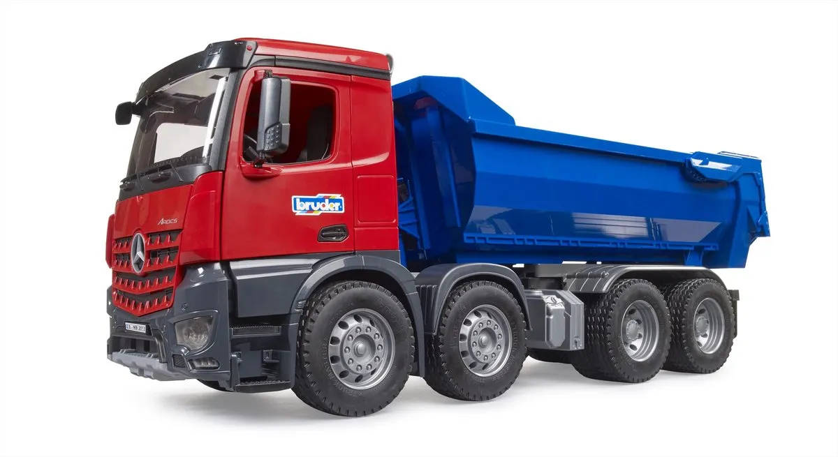 Bruder Mercedes Arocs Kipper - Blauw
