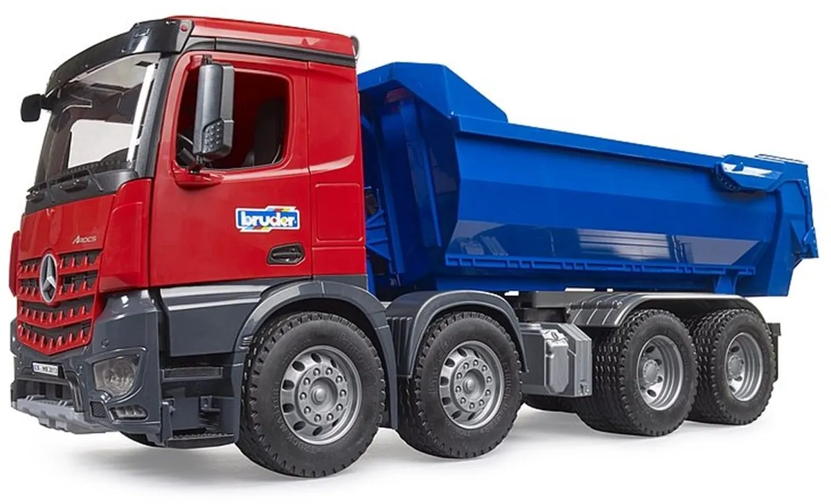 Bruder Mercedes Arocs Kipper - Blauw