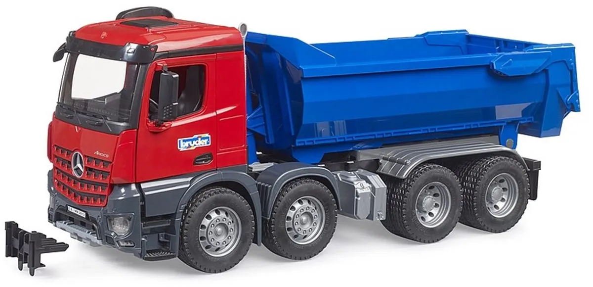 Bruder Mercedes Arocs Kipper - Blauw