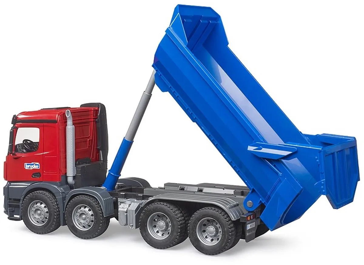 Bruder Mercedes Arocs Kipper - Blauw