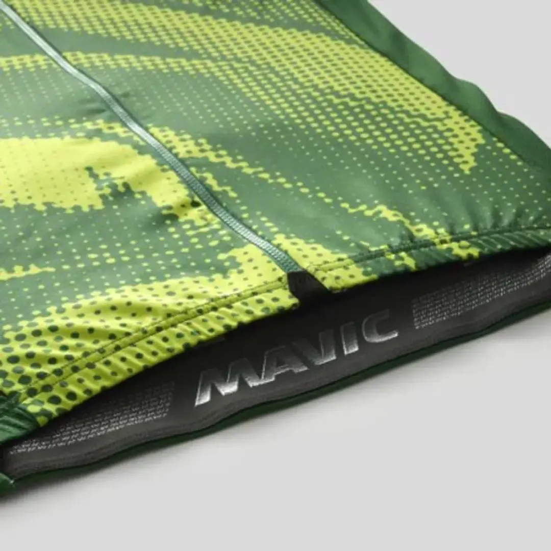 Mavic Aksium Graphic Wielertrui - Lime/Eden Green XL