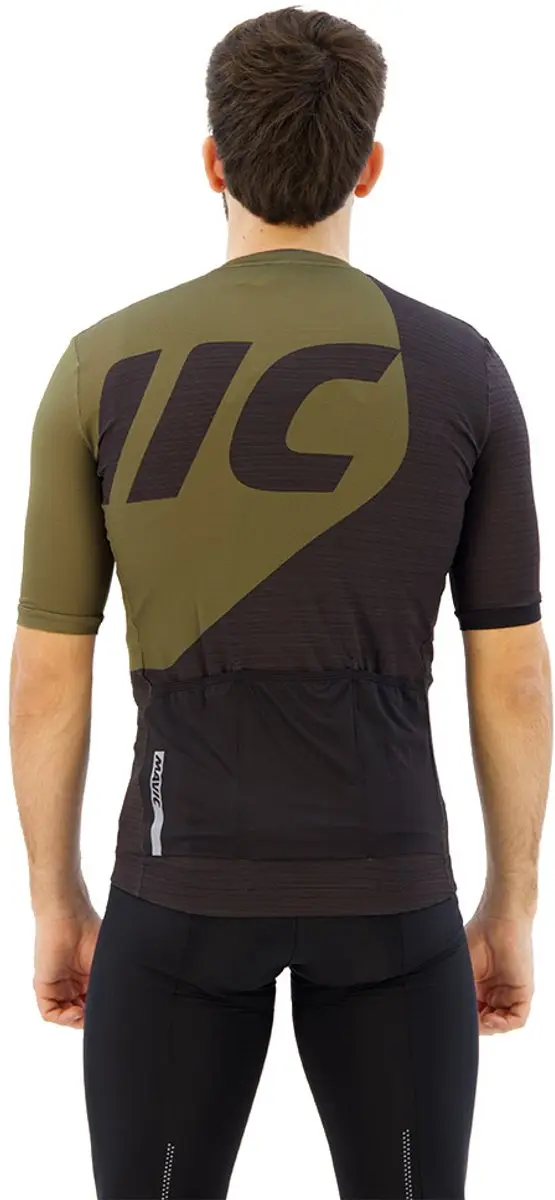 Mavic Aksium Graphic Wielertrui - Lime/Eden Green XL - afbeelding 5 van 6