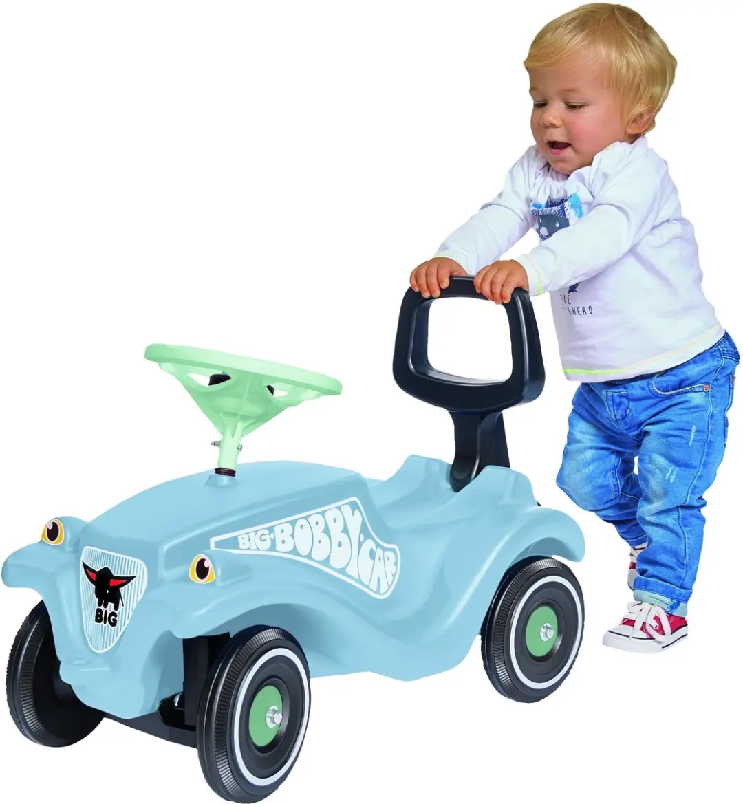 BIG Big Blue Bobby Car Klassieke Loopauto - Meerkleurig - afbeelding 2 van 6