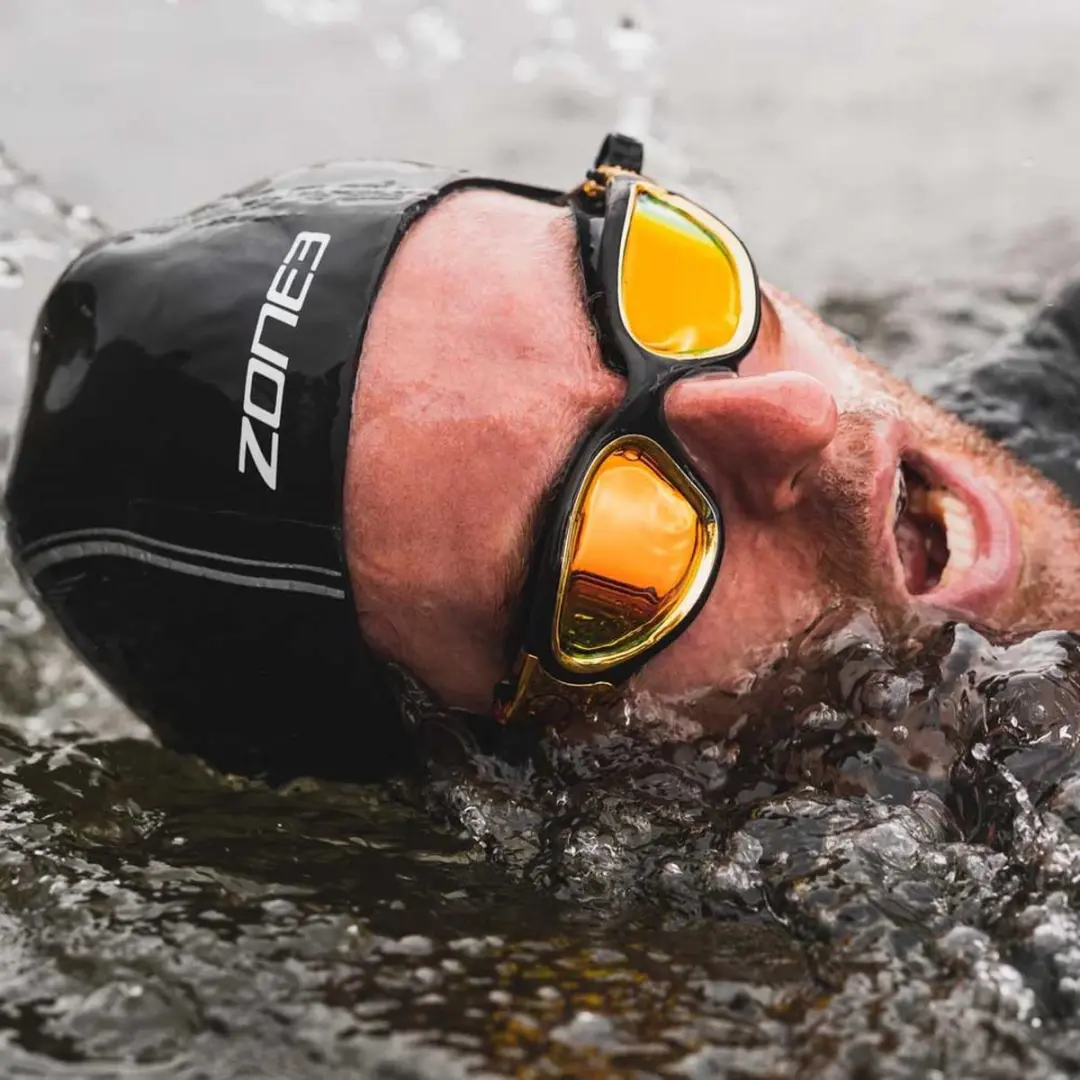 Zone3 Tech Black 2026 Heat-Tech Wetsuit Muts - Zilver/Rood