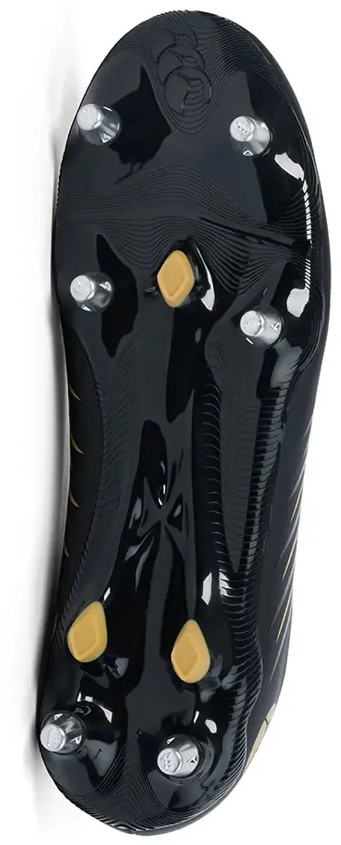 Canterbury Phoenix 2.0 Team SG Rugby Schoenen - Maat 7 - Zwart/Goud - afbeelding 2 van 5