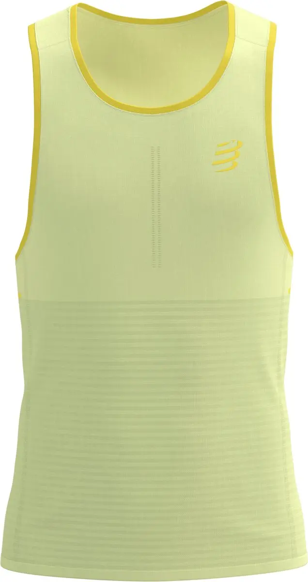 Compressport Pro Racing Singlet M - Elf Yellow