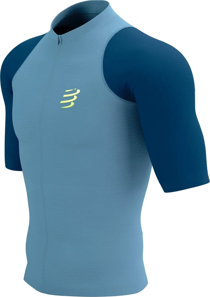 Compressport Trail Racing Postural SS Top - M - Indigo/Blues - afbeelding 6 van 6