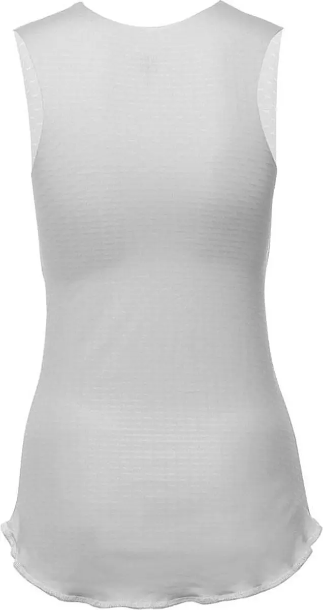 Santini Dames Ondershirt Mouwloos Wit - XL/XXL