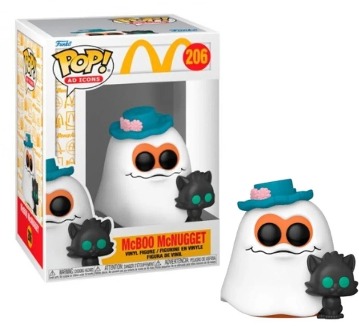 Funko Pop! Ad Icons McDonald's McBoo McNugget 74066 - Veelkleurig