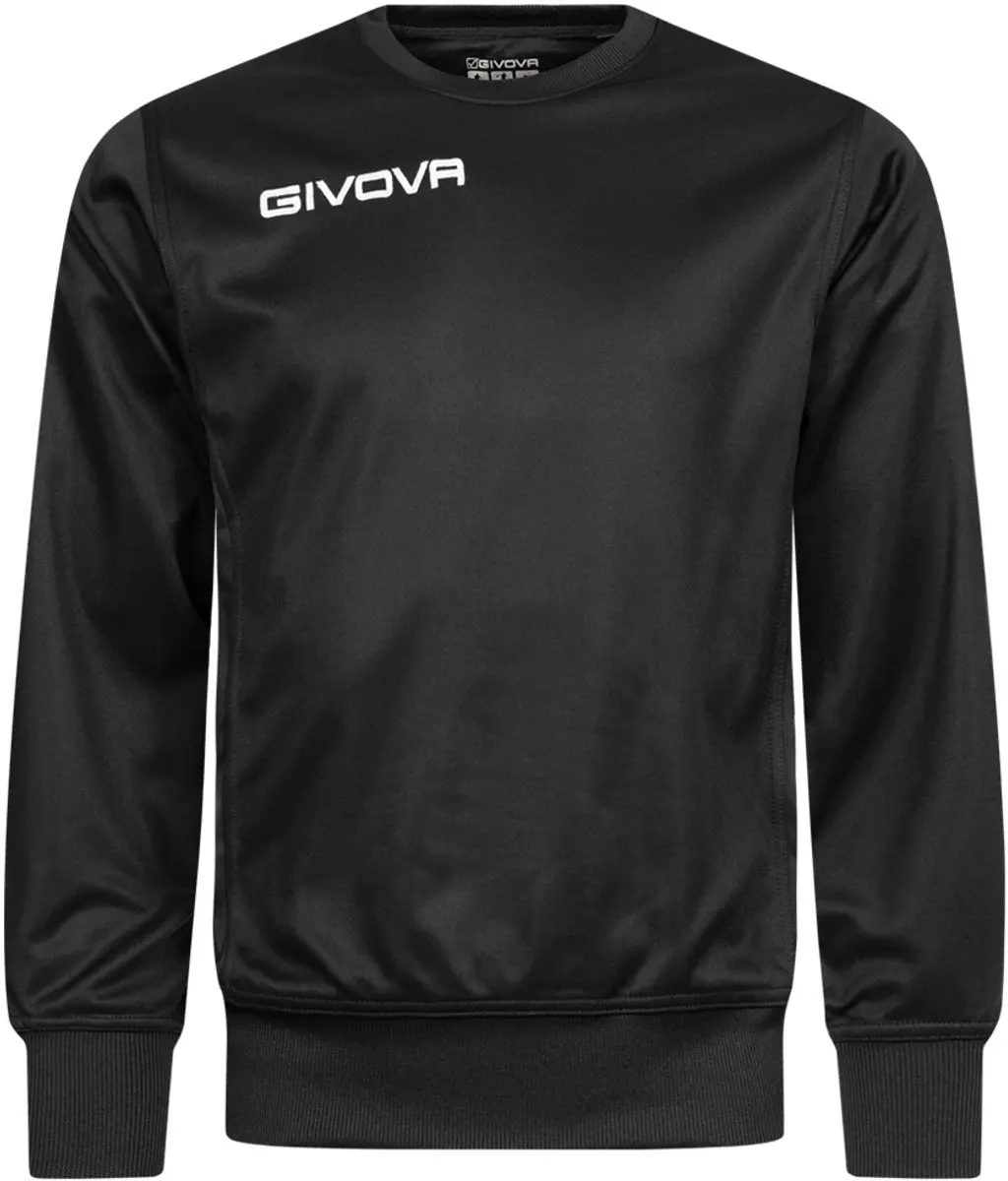 Givova Polarfleece One Sportswearshirt 3XL - Zwart - afbeelding 2 van 6