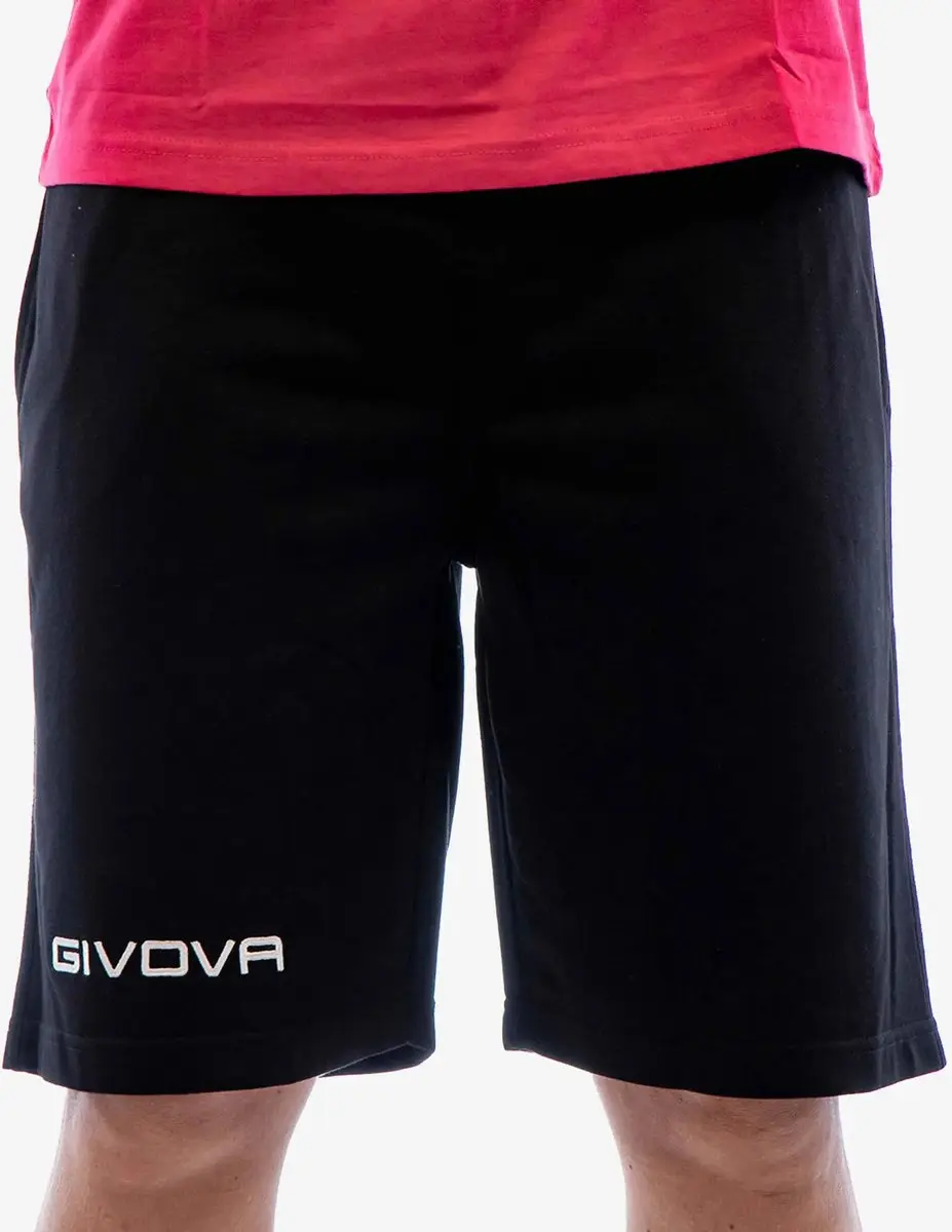 Givova Friend Sportbermudashort - Zwart M - afbeelding 2 van 3