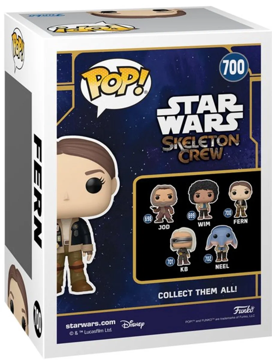 Funko Star Wars Skeleton Crew Fern Pop! - 700 - Multicolor