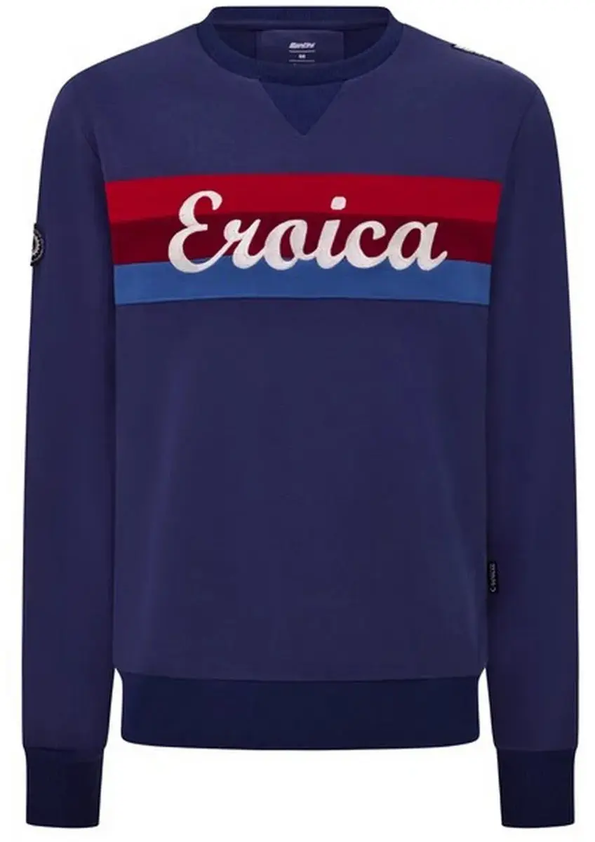 Santini Eroica Timo Sweatshirt Blauw L
