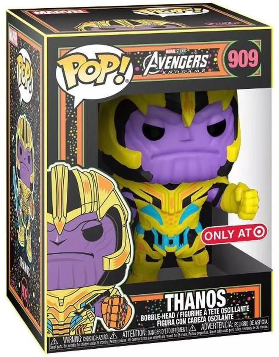 Funko Pop! Marvel Avengers Endgame Thanos Blacklight 57926