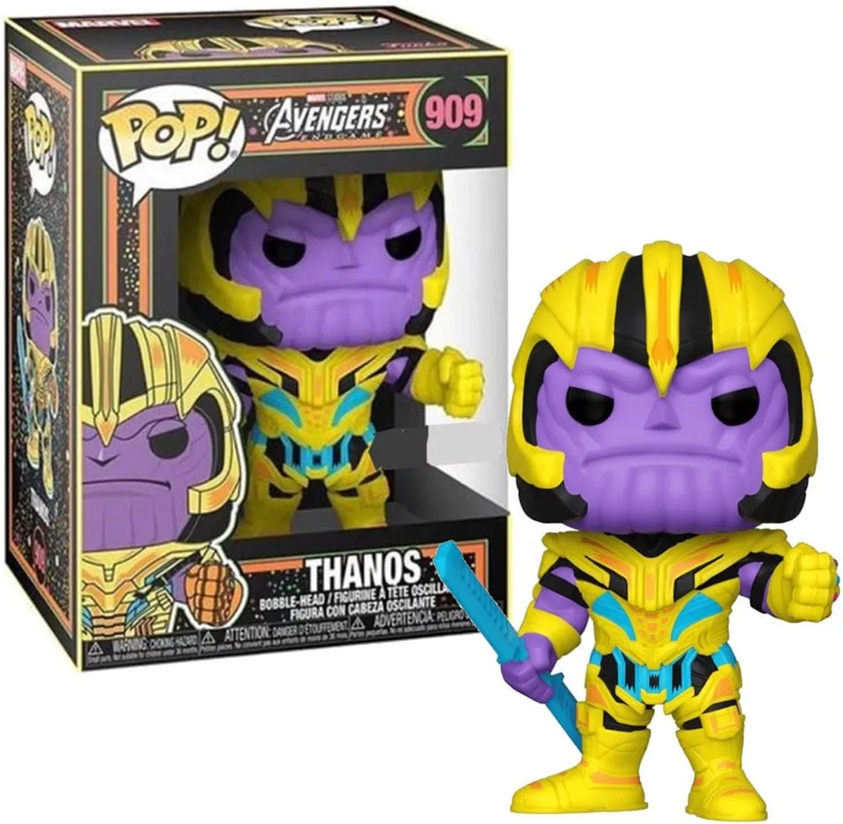 Funko Pop! Marvel Avengers Endgame Thanos Blacklight 57926