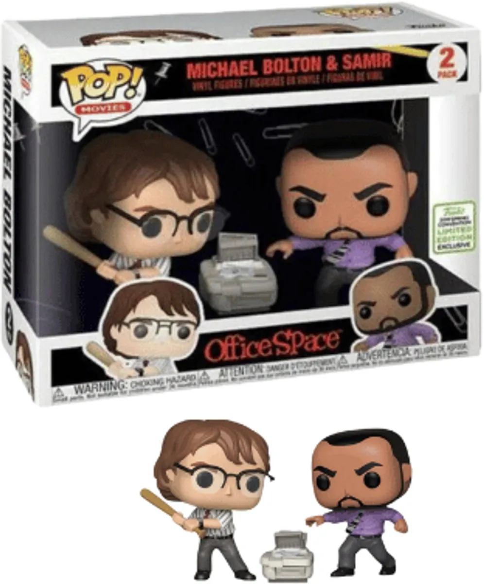 Funko POP Movies Office Space Samir & Michael - 2 Stuks