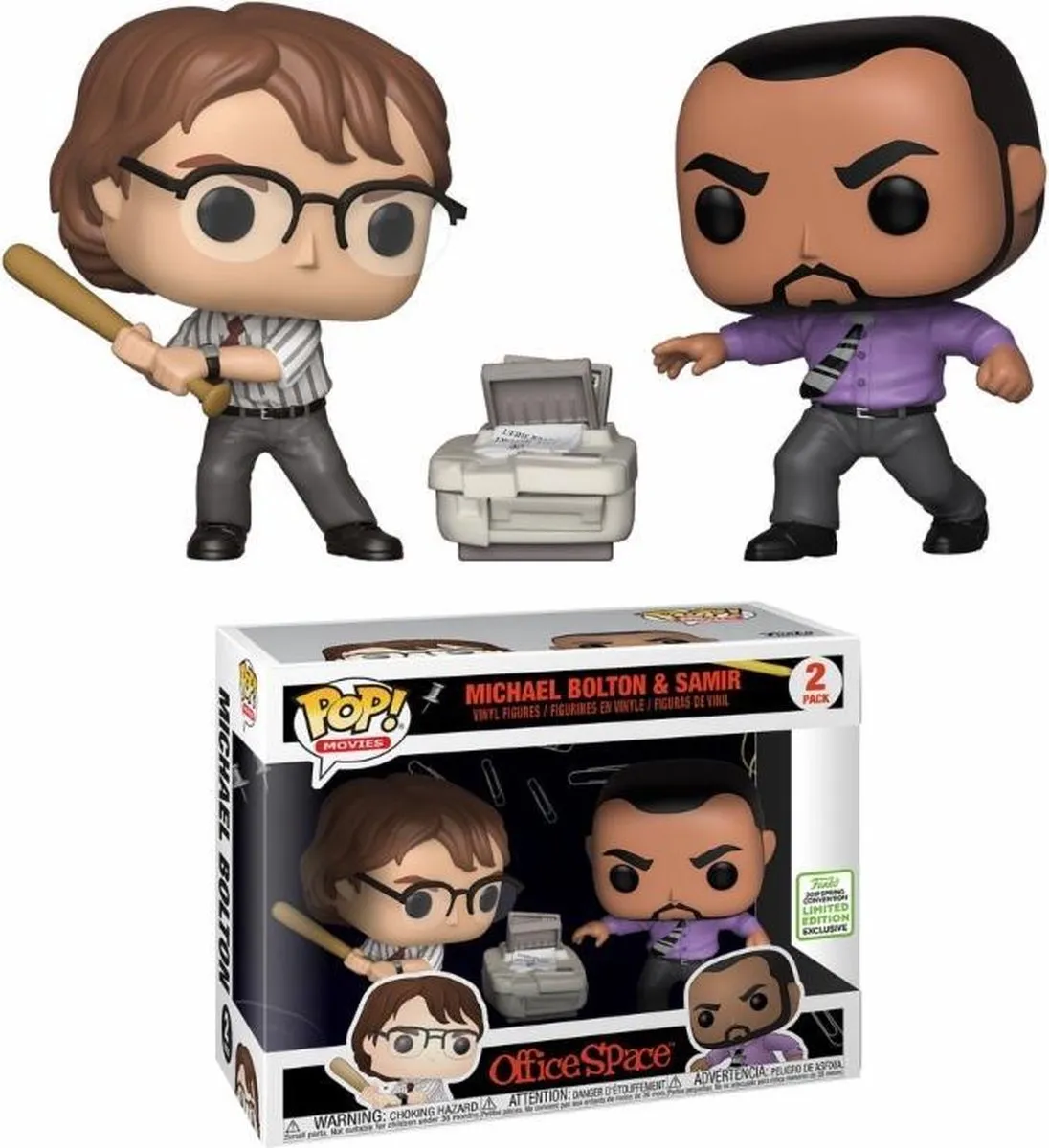 Funko POP Movies Office Space Samir & Michael