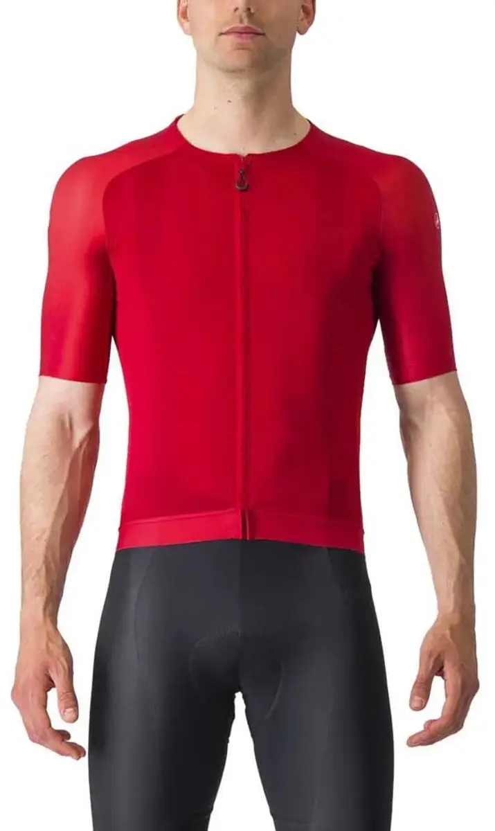 Castelli Aero Race 7.0 Korte Mouw Wielertrui Rood 3XL Man
