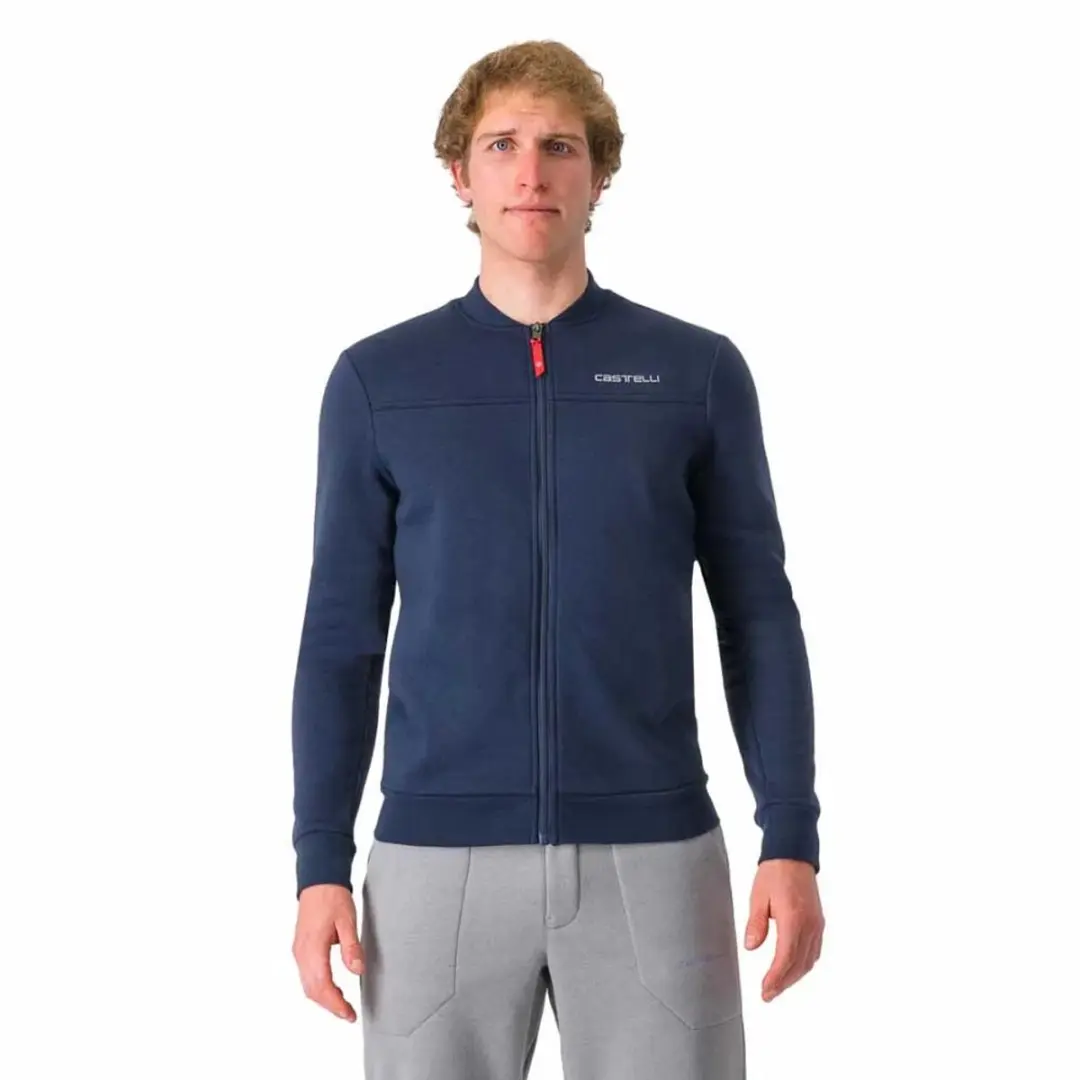 Castelli Classico Track Jas Blauw 3XL Man
