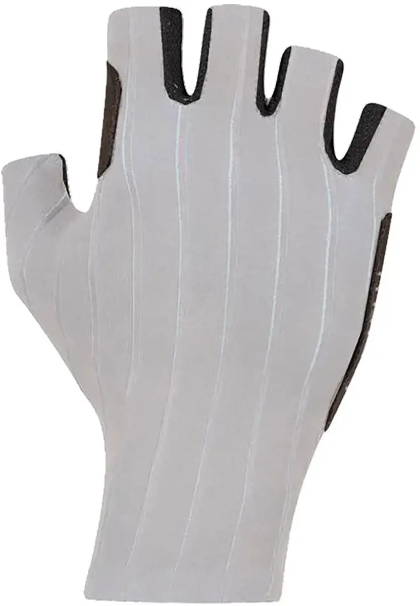 Castelli Rosso Corsa Pro Korte Handschoenen Grijs L