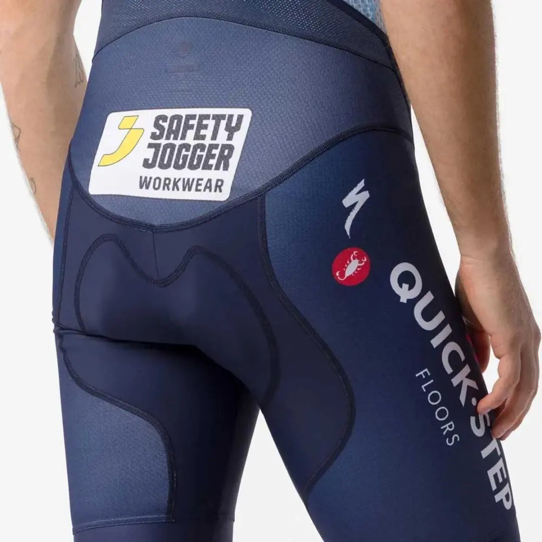 Castelli Competizione 2 Soudal Quick-Step Fietsbroek - XS - Belgian Blue