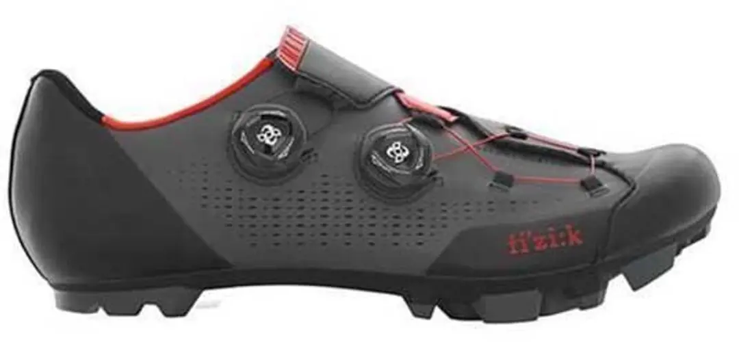 Fizik Infinito X1 MTB Schoenen Heren, grey/red Schoenmaat EU 46