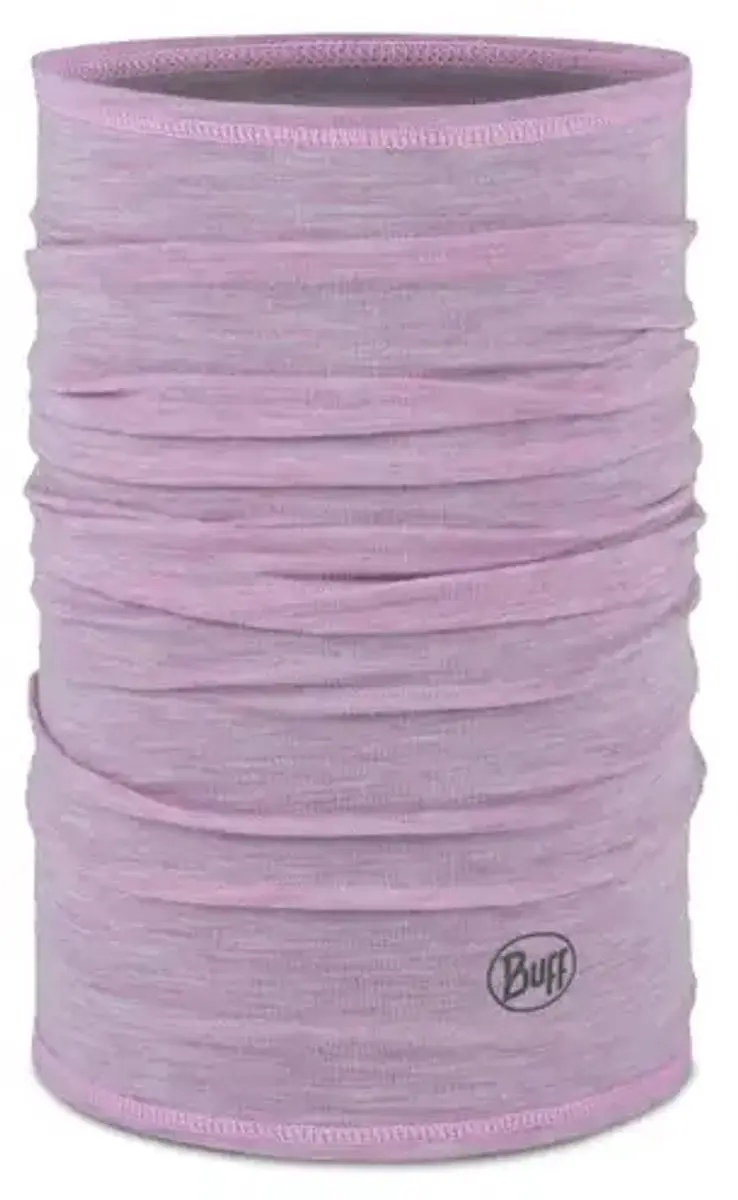 Buff Merino Lightweight Nekwarmer Solid Pansy - Paars