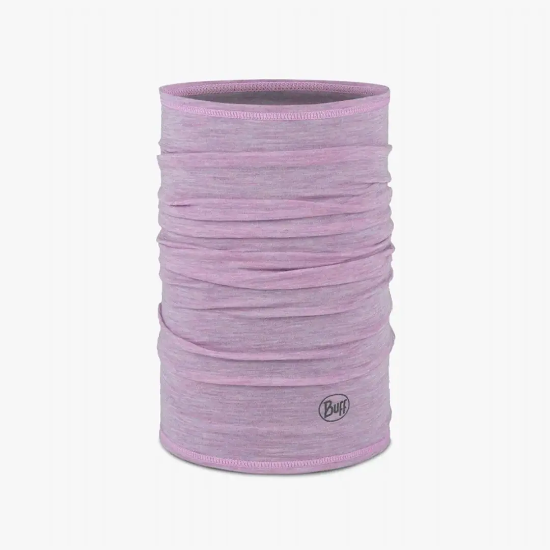 Buff Merino Lightweight Nekwarmer Solid Pansy - Paars