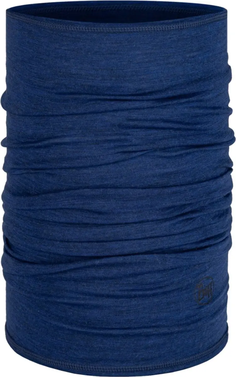 Buff Merino Lightweight Nekwarmer Solid Pansy