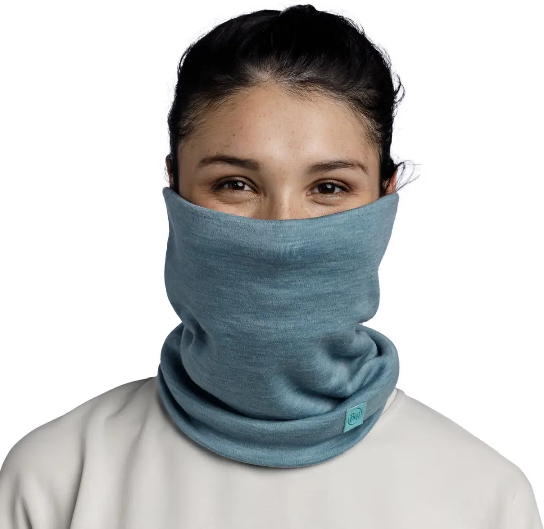Buff Merino Heavyweight Nekwarmer - One Size - Blauw