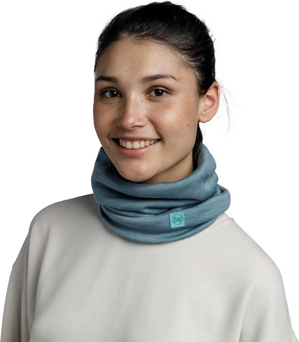 Buff Merino Heavyweight Nekwarmer - One Size - Blauw