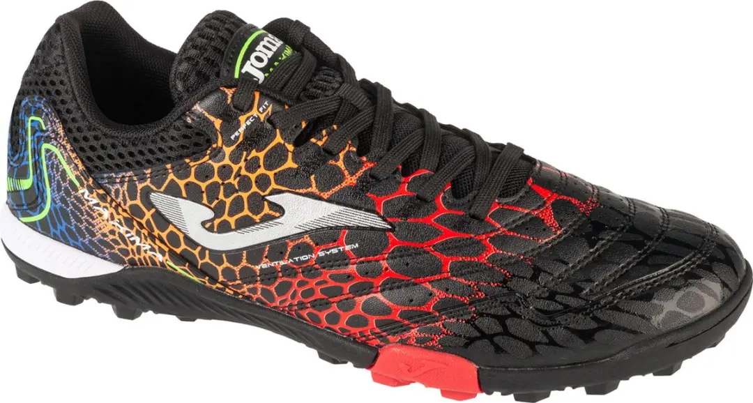Joma Maxima 2431 TF MAXW2431TF, Mannen, Zwart, Voetbalschoenen, maat: 44