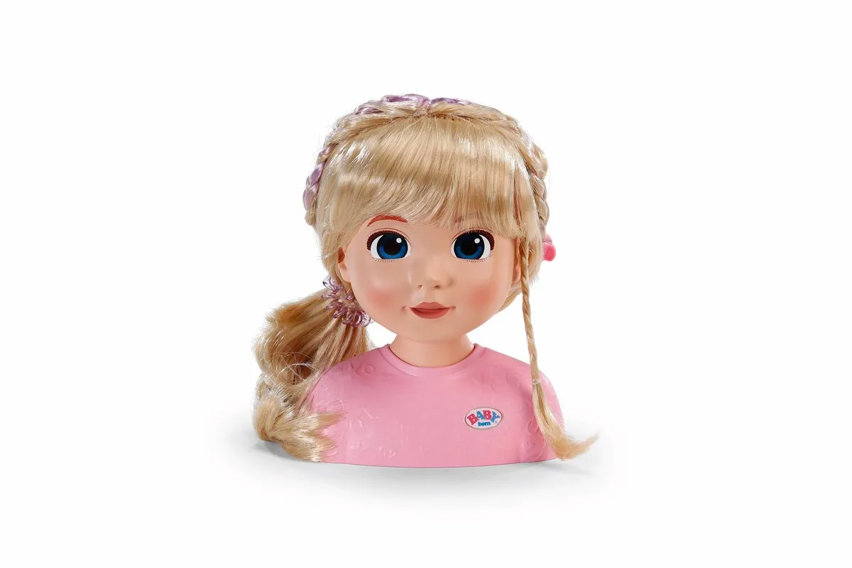 Baby Born Carla Styling Hoofd Poppenhoofd - Multicolor - 5 Accessoires