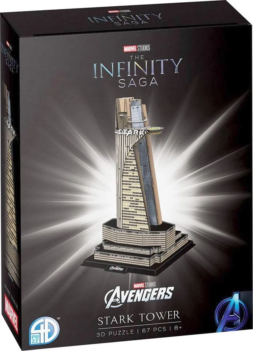 Revell Marvel Stark Tower 3D Puzzel - 63 Stuks - Multi
