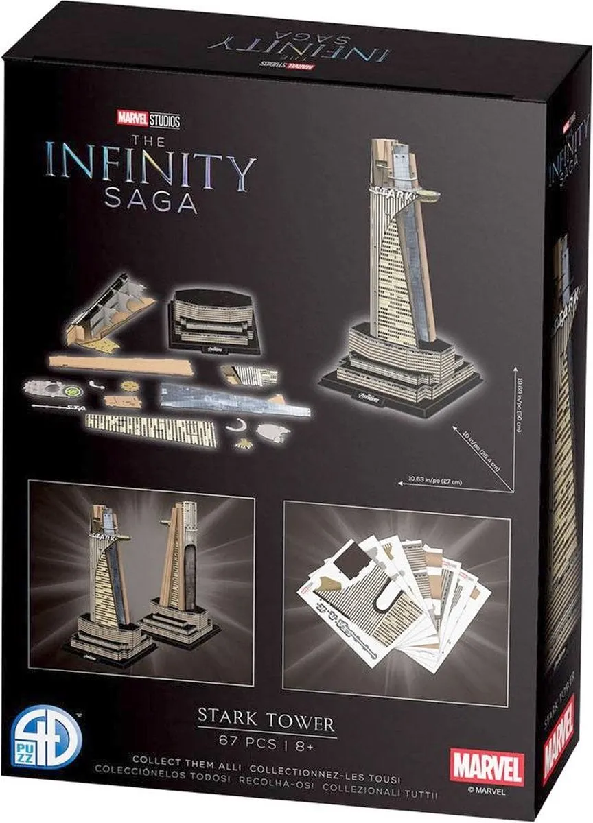 Revell Marvel Stark Tower 3D Puzzel