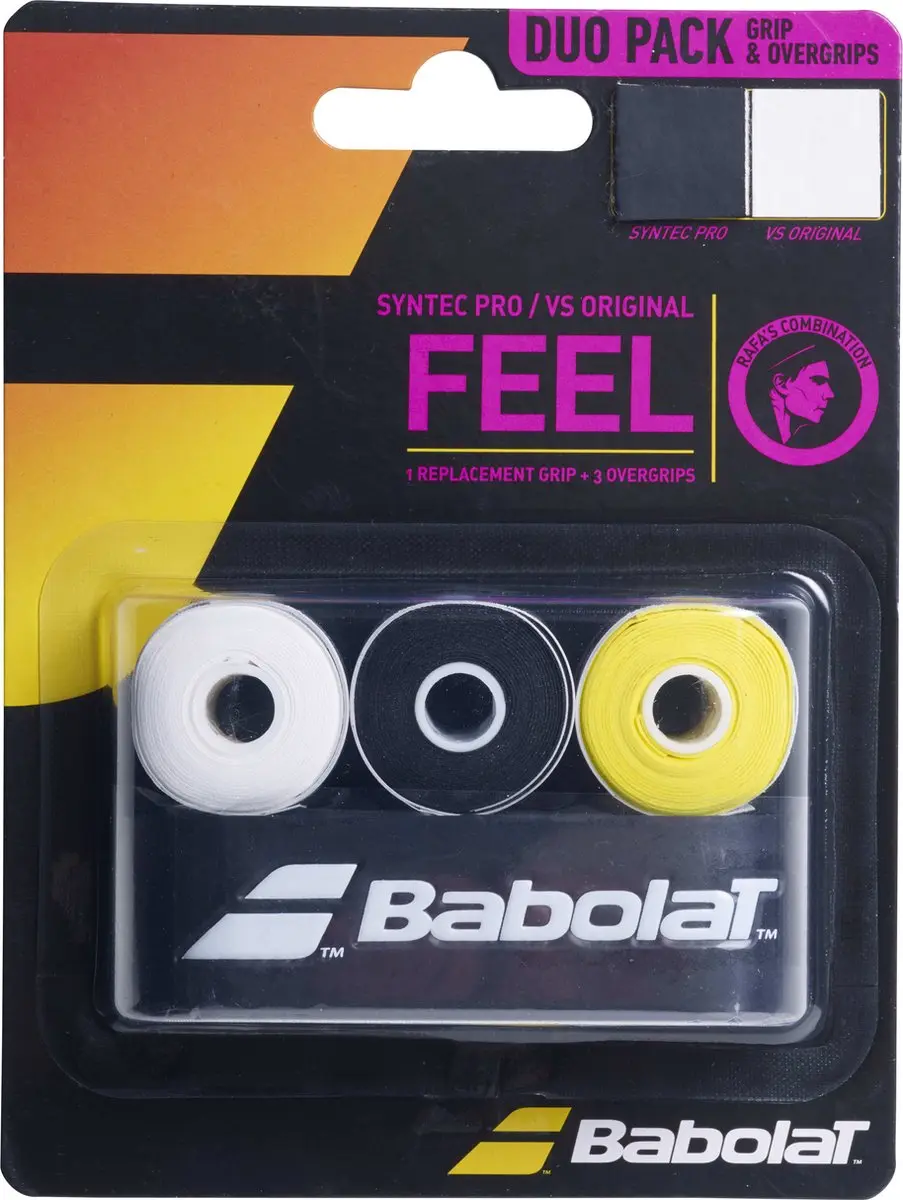BABOLAT RAFA Duo Pack Syntec Pro
