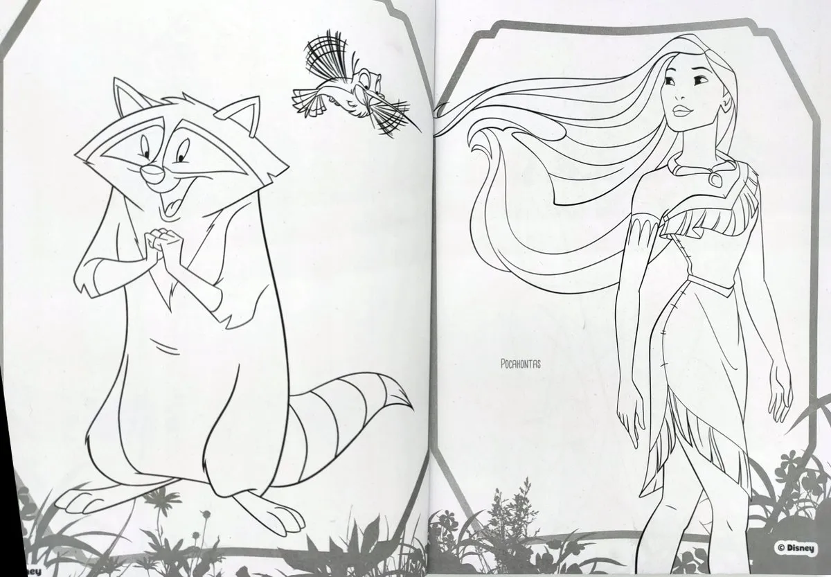 Disney Princess Megacolor Aurora Kleurboek - 125 Platen - Paars