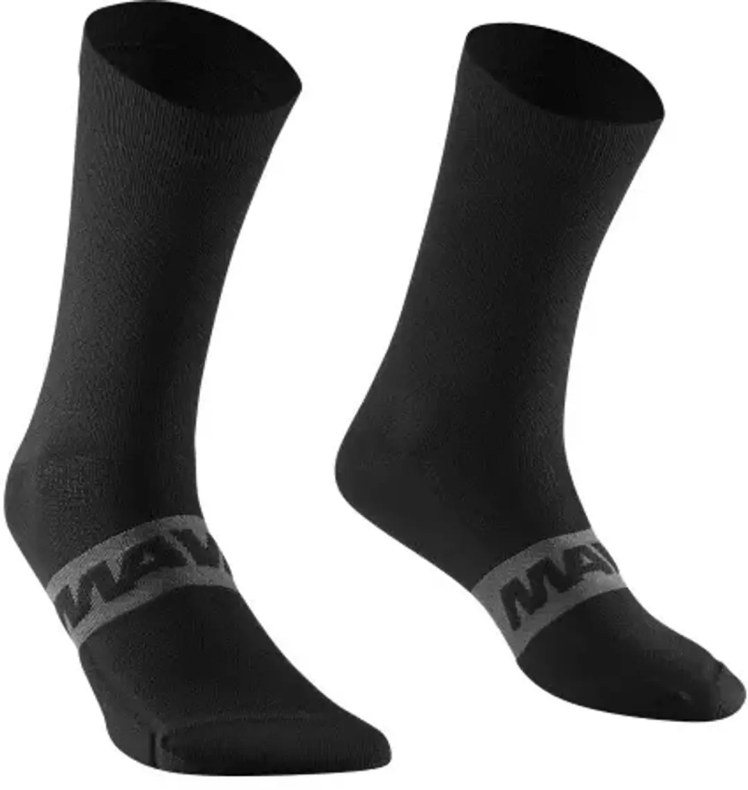 Mavic Essential Mid Sokken 43-46 - Zwart - afbeelding 4 van 6