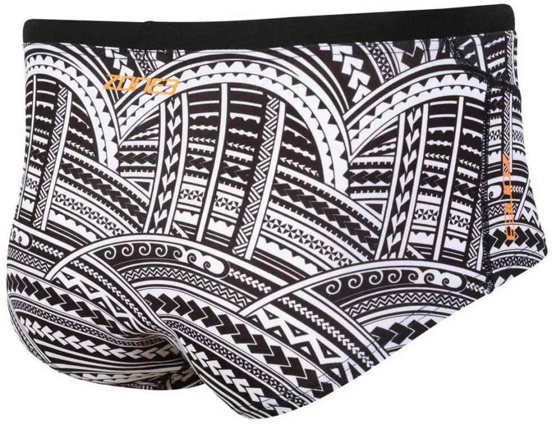Zone3 Kona Speed Zwemboxer 36 - Wit/Black/Orange