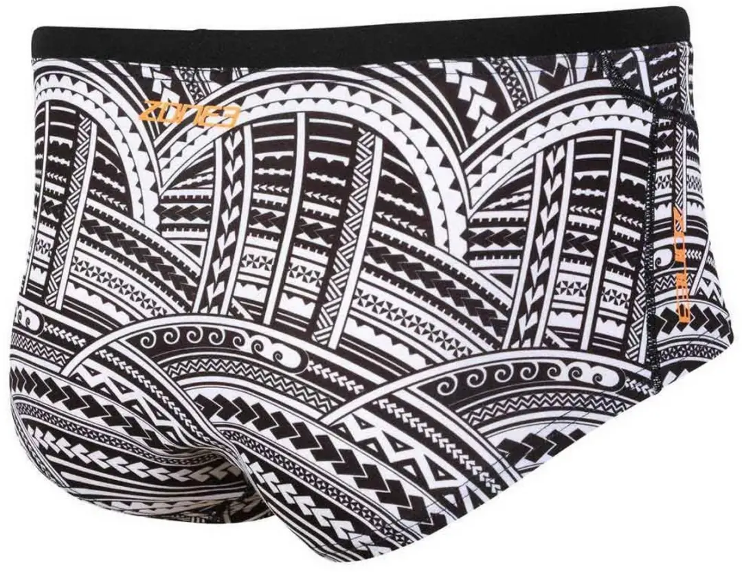 Zone3 Kona Speed Zwemboxer 36 - Wit/Black/Orange