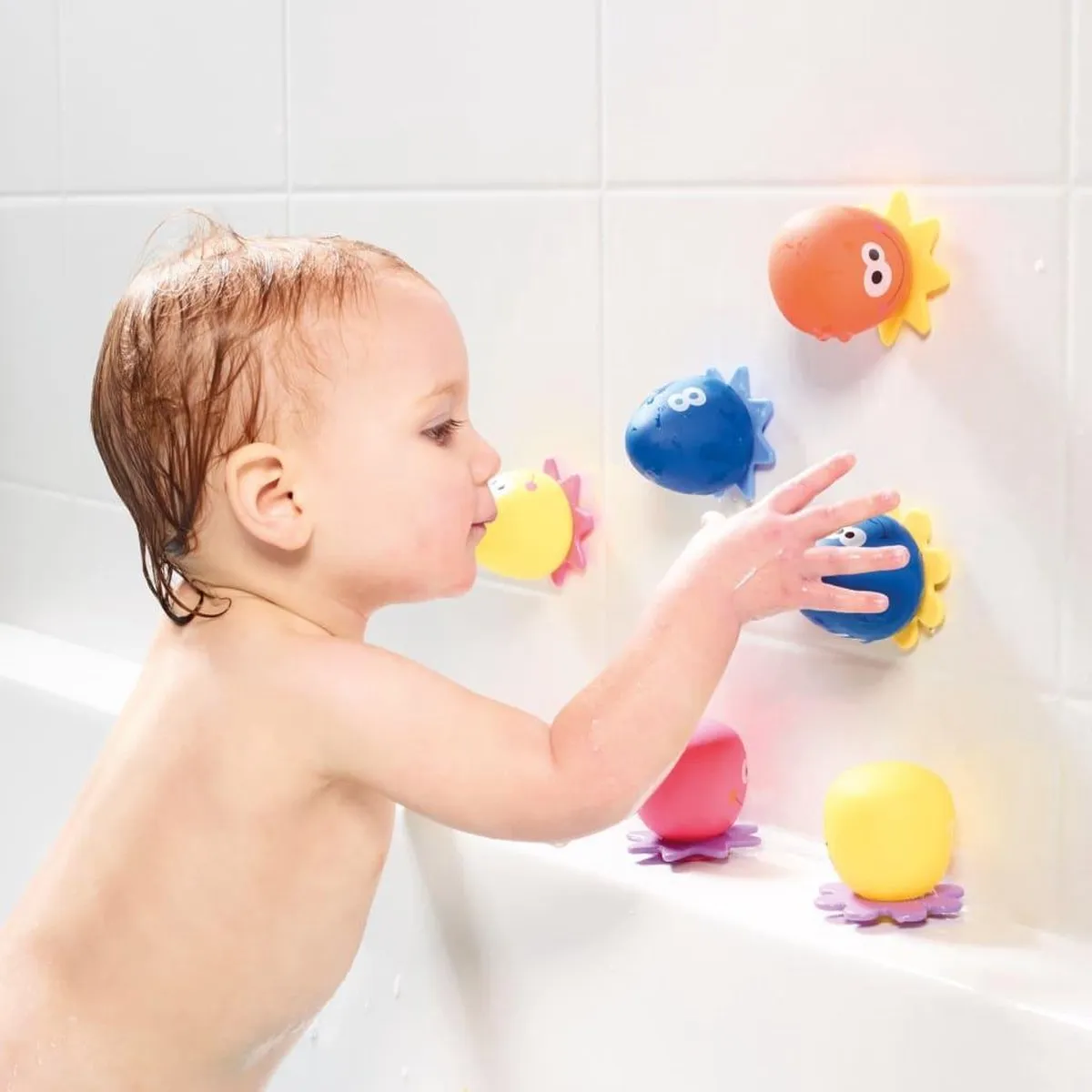 Tomy Octopus Familie Badspeelgoed - Multicolour