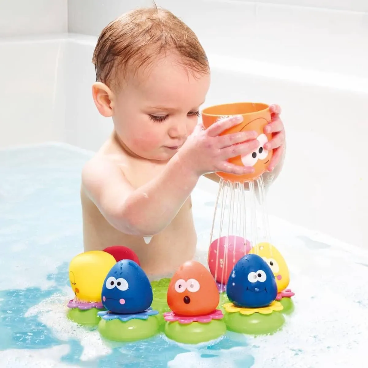 Tomy Octopus Familie Badspeelgoed - Multicolour