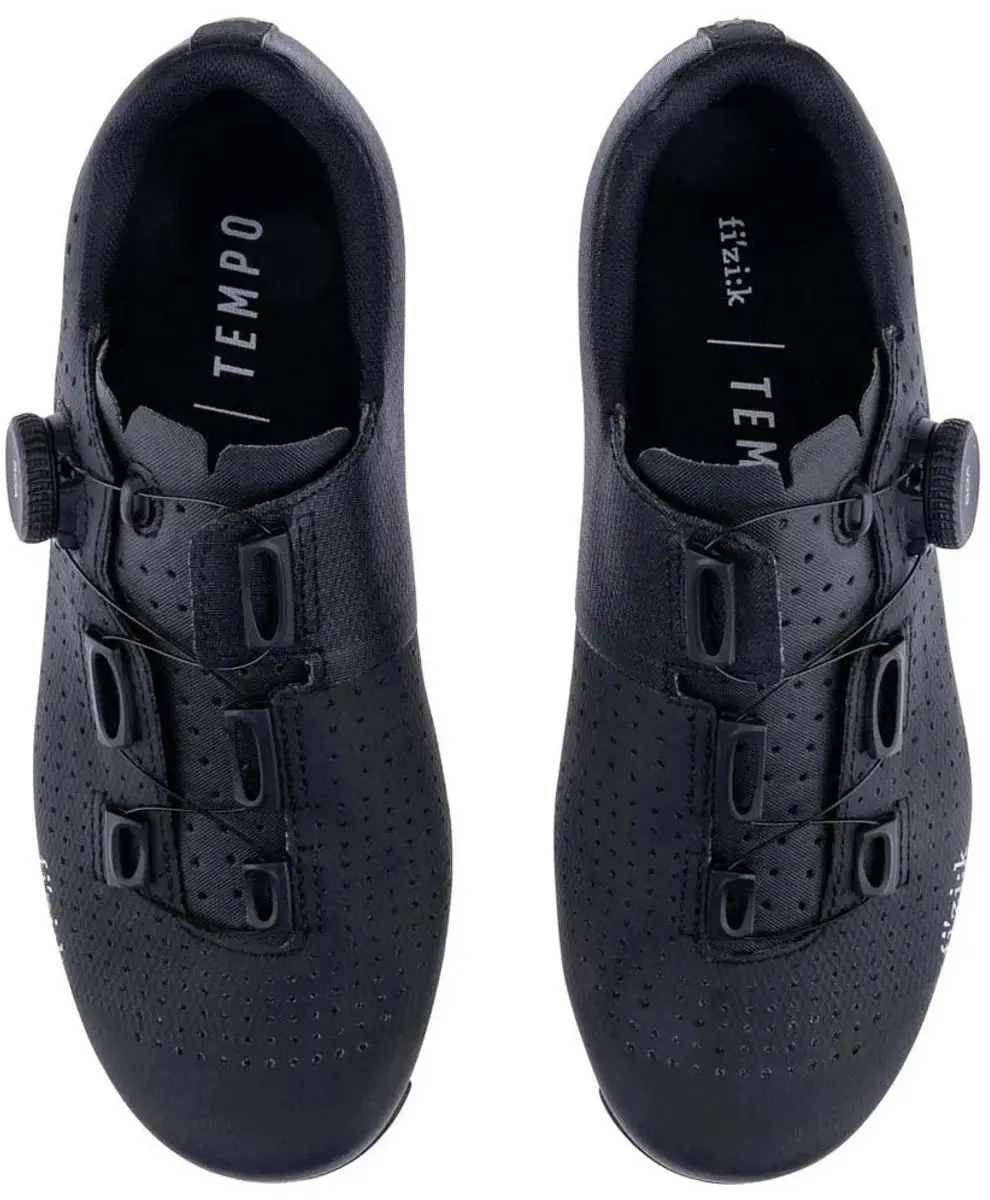 Fizik Tempo Decos Wide Raceschoenen 47 - Zwart - afbeelding 3 van 3