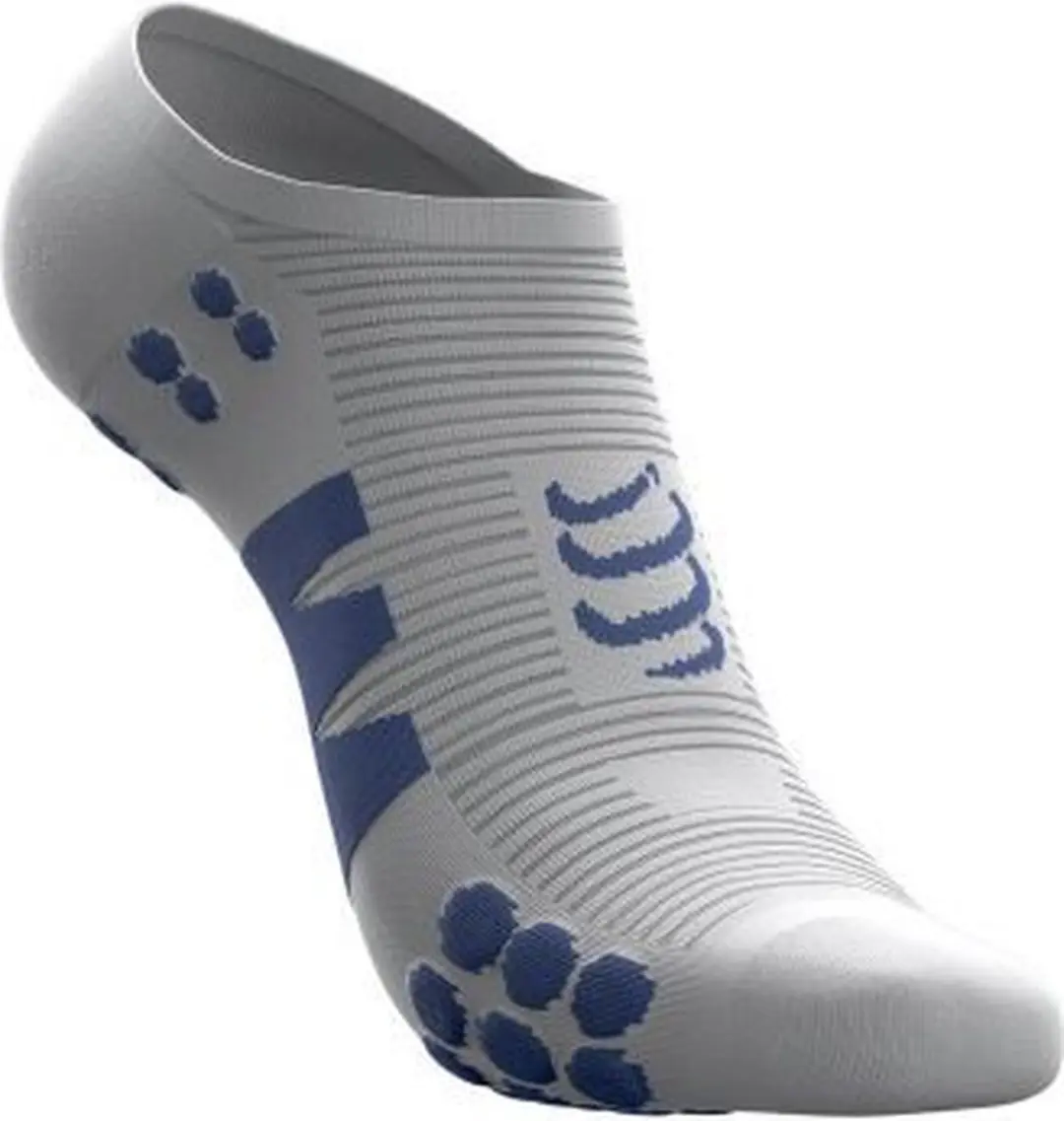 Compressport No Show Socks Hardloopsokken 35-38 - Zwart/Rood
