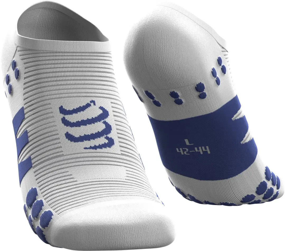 Compressport No Show Socks Hardloopsokken 35-38 - Zwart/Rood