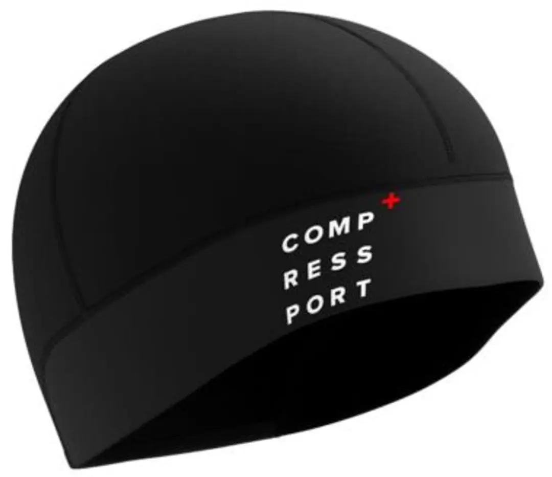 Compressport Hurricane Beanie - One Size - Zwart